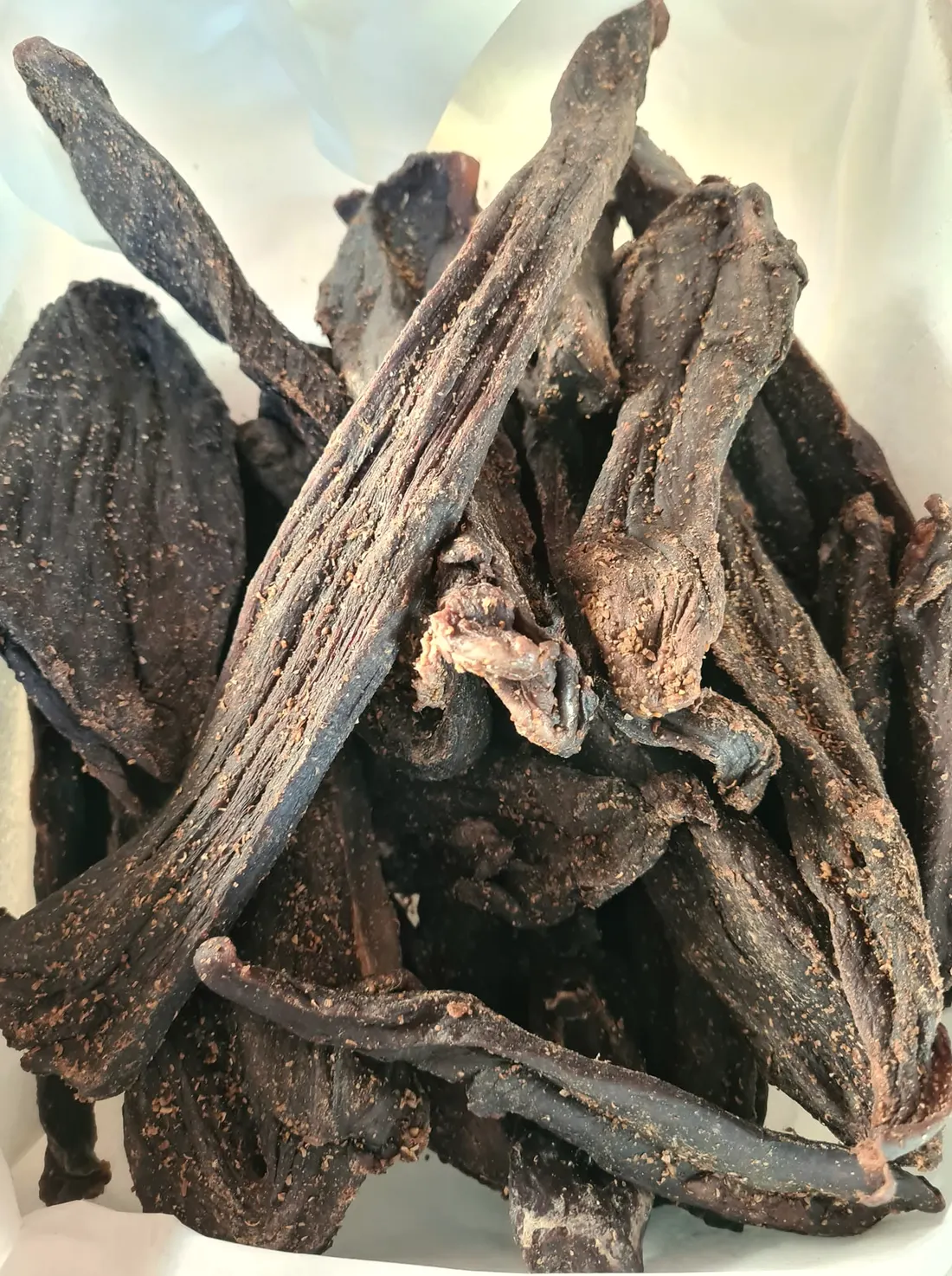 Free-range beef biltong