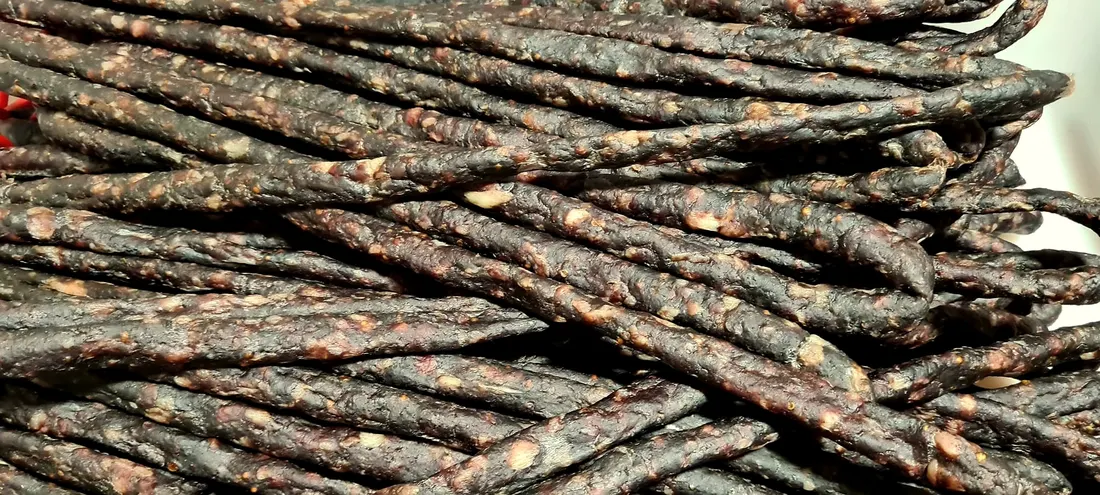 Droëwors drying